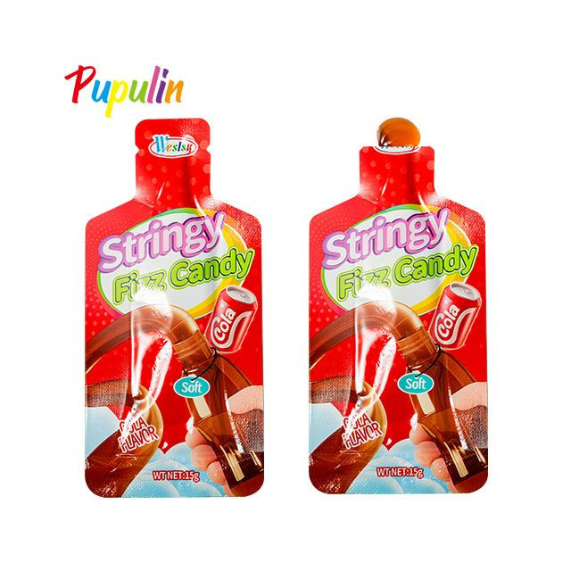 Liquid soft candy bag packing series+cola flavor